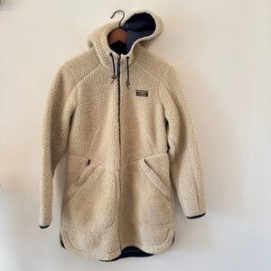 LL Bean Mountain Pile Fleece Winter Coat   508967 Size M Women's Fashion